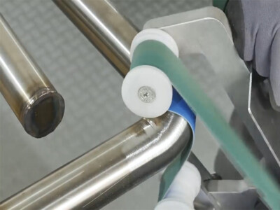 Pipe grinding and polishing